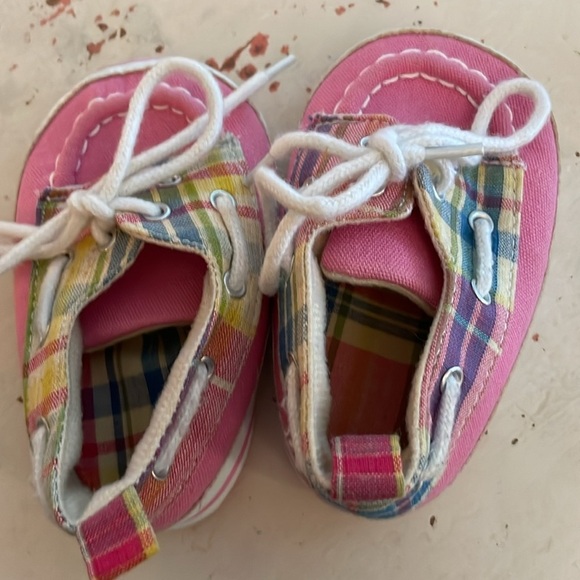 Laura‎ Ashley Baby Sandals and Deck Shoes 2 pair - Picture 8 of 11